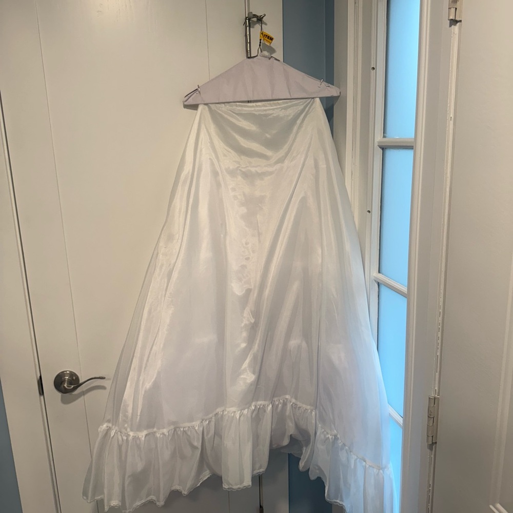 White Petticoat Skirt